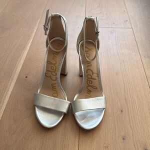 Sam Edelman silver sandals